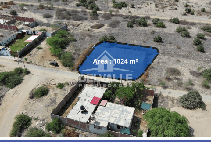 SE VENDE HERMOSO TERRENO EN LOS EJIDOS (Cocos de los Ejidos) - 1024 m2